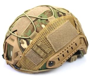 Чохол з липучками на шоломи типу Military FAST 00000032950 Coyote без вух