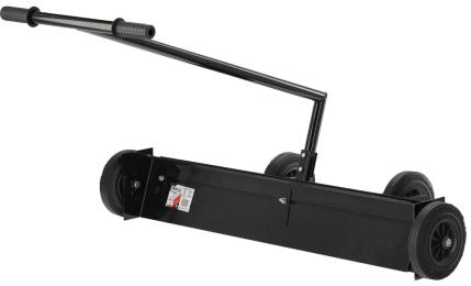 Вирівнювач грунту ручний на колесах YATO; робоча зона- 105-175х 39х 18 см, держак- 100 см 6 (YT-86781)