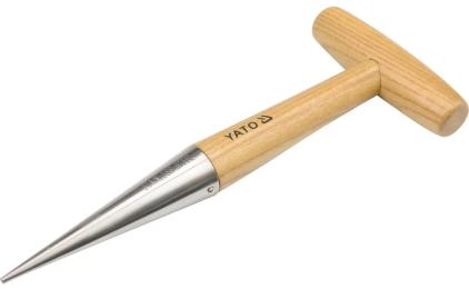 Конус посадочний з деревяною ручкою YATO : l= 280 мм 10/60 (YT-8894)