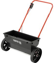 Сівалка і розкидач на 2-х колесах YATO бункер- 25 л, зона дії- 0.5 м, 76x 71x 87 см, 10 положень (YT-86713)
