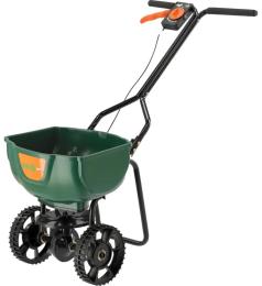 Сівалка і розкидач на 2-х колесах ротаційна FLO бункер- 15 л, зона дії- 6-8 м, 85x 38x 37 см 1 (89877)