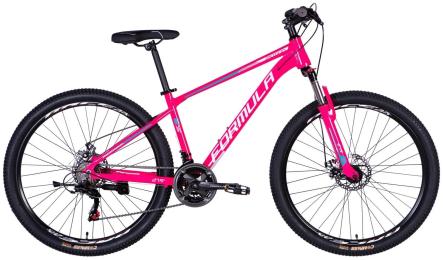 Велосипед Formula AL 27.5 MOTION DD FR рама-16 2026 Pink White (OPS-FR-27.5-299)