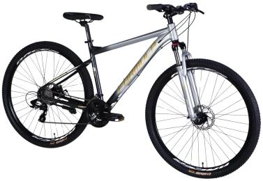 Велосипед Formula AL 29 F-1 DD CS рама-21 2026 Silver Black (OPS-FR-29-438)