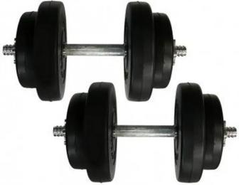 Гантель Newt Rock Pro-R 9 кг 2 шт. Black набірні (NE-PL-R-009-2)