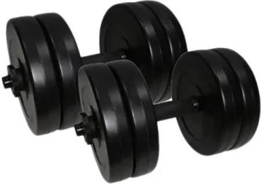 Гантель Newt Rock Pro 10, 5 кг 2 шт. Black набірні (NE-PL-G-010-2)