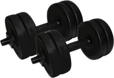 Гантель Newt Rock Pro 5.5 кг 2 шт. Black набірні (NE-PL-G-005-2)