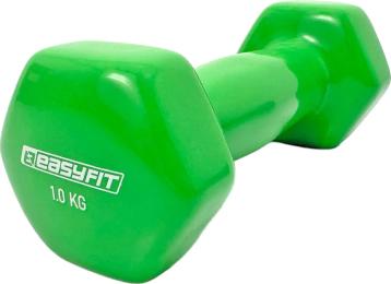 Гантель EasyFit EF-0010-G Green 1 кг