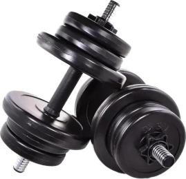 Гантель Neo-Sport 22 кг 2 шт. with connector розбірні зі змінними дисками