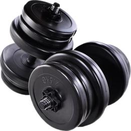 Гантель Neo-Sport 21 кг 2 шт. розбірні зі змінними дисками