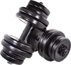 Гантель Neo-Sport 16 кг 2 шт. розбірні зі змінними дисками