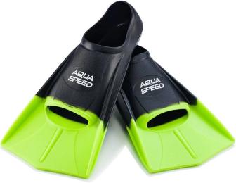 Ласти для плавання Aqua Speed TRAINING FINS 5632 37-38 (137-38-37-38) Black Green