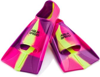 Ласти для плавання Aqua Speed Training Fins 7934 (137-93) 39-40 Pink Yellow