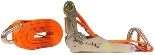 Стяжний трос Poputchik (29-500-IS) Orange кінцевий з гаками