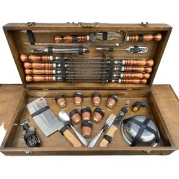 Набір шампурів МЗД Магнат Dark Gray