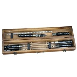 Набір шампурів МЗД ШашлиКейс ручної роботи Dark Gray