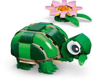 Конструктор LEGO (31377) Creator Черепаха з квіткою водяної лілії