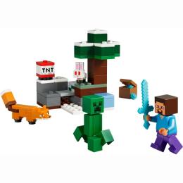 Конструктор LEGO (21583) Minecraft Пригоди Стіва в тайзі