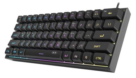 Клавіатура MageGee TS91 RGB Black (6971969720299-UA) Eng/Ukr