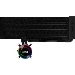 Кулер для ПК Lian Li HydroShift II LCD-C 360 FANLESS Black (G89.GHS2LCD36B.00)