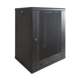 Серверна шафа EServer 12U Black 600х500х637 (Ш*Г*В), скло, (ES-Е1250B)