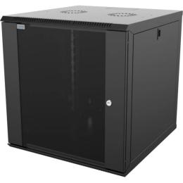 Серверна шафа Mirsan 19, 12U, WTC, 600x600 мм Black максимально 80 кг, (MR.WTC12U66DE.01)