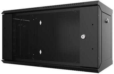 Серверна шафа Mirsan 19, 16U, WTC, 600x600 мм, максимально 80 кг Black (MR.WTC16U66DE.01)