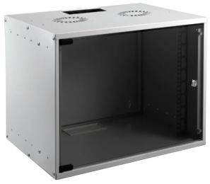 Серверна шафа Mirsan 19, 9U, SOHO, 535x400 мм Gray максимально 30 кг (MR.SOH09U40DE.02)