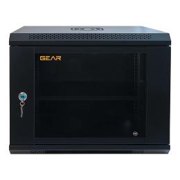 Серверна шафа Gear 9U 19 600x450x500 мм, + полка 19 Black (GWMSN-9U-600-450)