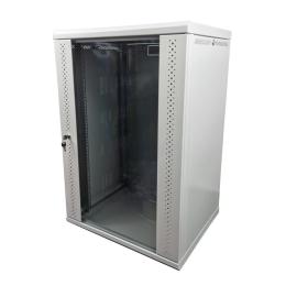Серверна шафа EServer 18U Gray 600х600х907 скло, (ES-Е1860G)