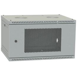 Серверна шафа IPCOM 4U 600x600 двері перфорація Gray