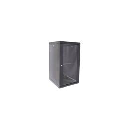 Серверна шафа Hypernet 18U 19 600x450 (WMNC-18U-FLAT-BLACK)