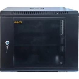 Серверна шафа Gear 9U 19 600x600x450 мм, + полка 19 Black (GWMSN-9U-600-600)