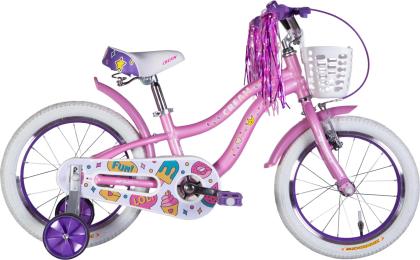 Велосипед AL 16 Formula Kid CREAM BH 8,5 Lilac 2026 (OPS-FRK-16-251)