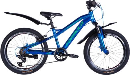 Велосипед AL 20 Formula BLACKWOOD Vbr FR 11 Blue Green 2026 (OPS-FR-20-107)
