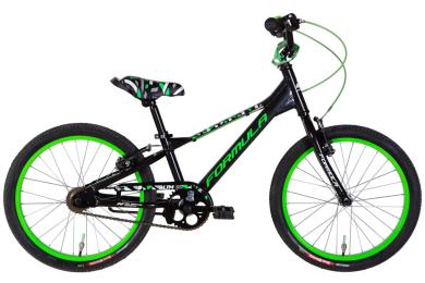Велосипед AL 20 Formula Kid SLIM BH 10 Black Green 2026 (OPS-FRK-20-259)