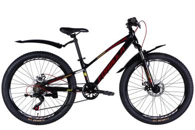Велосипед Formula AL 24 ACID DD FR рама-11 2026 Black Red (OPS-FR-24-439)