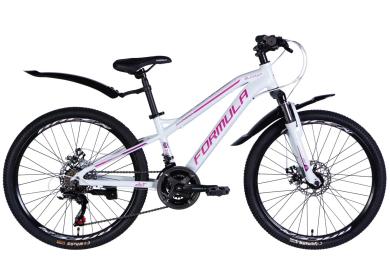 Велосипед Formula AL 24 BLACKWOOD DD FR рама-12.5 2026 White Pink (OPS-FR-24-444)