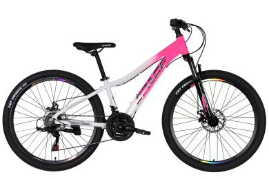 Велосипед SPACE AL 26 IZIDA DD FR рама-13 2026 Pink White (OPS-SP-26-102)
