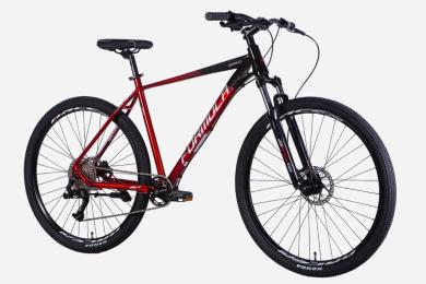 Велосипед Formula AL 29 ZEPHYR 1.0 HDD рама-21 2026 Black Red (OPS-FR-29-455)