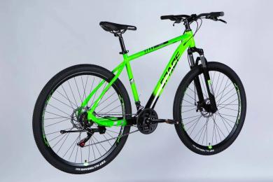 Велосипед SPACE AL 29 MERCURY DD FR рама-20 2026 Green Black (OPS-SP-29-176)
