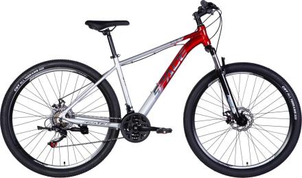 Велосипед SPACE AL 29 PHAETON DD FR рама-18 2026 Silver Red (OPS-SP-29-181)