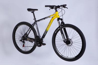 Велосипед SPACE AL 29 PHAETON DD FR рама-20 2026 Gray Yellow (OPS-SP-29-192)