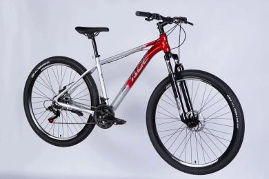 Велосипед SPACE AL 29 PHAETON DD FR рама-20 2026 Silver Red (OPS-SP-29-187)