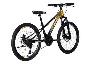 Велосипед SPACE ST 24 MARS DD FR рама-11 2026 Gold Black (OPS-SP-24-058)