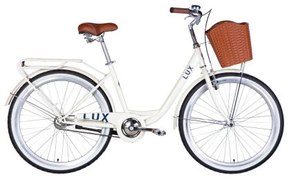 Велосипед Дорожник ST 26 LUX Velosteel рама-17 2026 Ivory (OPS-D-26-365)