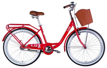Велосипед Дорожник ST 26 LUX Velosteel рама-17 2026 Red (OPS-D-26-366)