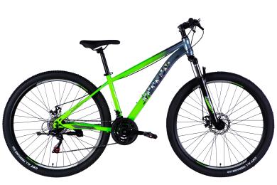 Велосипед SPACE ST 29 MARS DD FR рама-16 2026 Green Silver (OPS-SP-29-152)