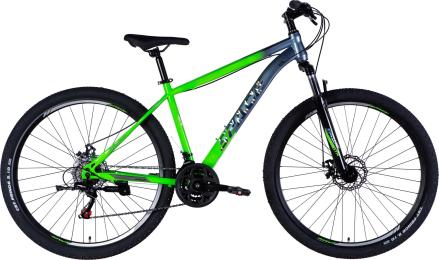 Велосипед SPACE ST 29 MARS DD FR рама-18 2026 Green Silver (OPS-SP-29-158)