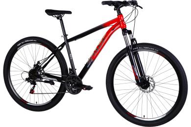 Велосипед SPACE ST 29 MARS DD FR рама-18 2026 Red Black (OPS-SP-29-157)