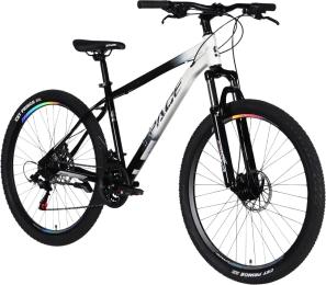 Велосипед SPACE ST 29 MARS DD FR рама-18 2026 Black White (OPS-SP-29-160)